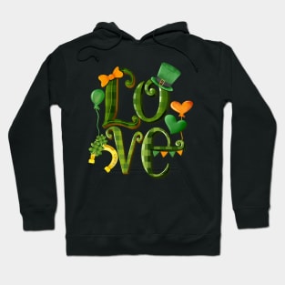 Love St. Patricks day Hoodie